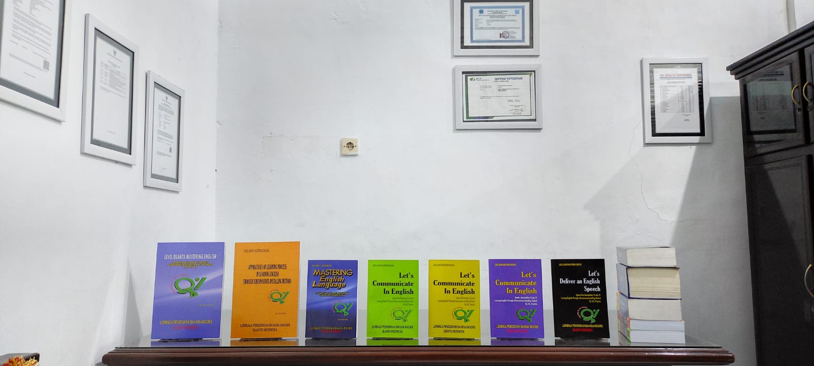 The Guide Books of Level Quanta Mastering English